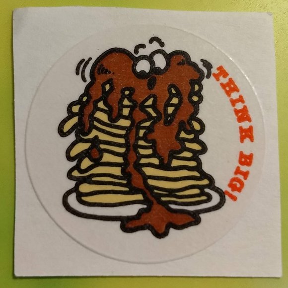 Vintage Other - 3/$25 vintage scratch n sniff sticker pancake syrup NWOT